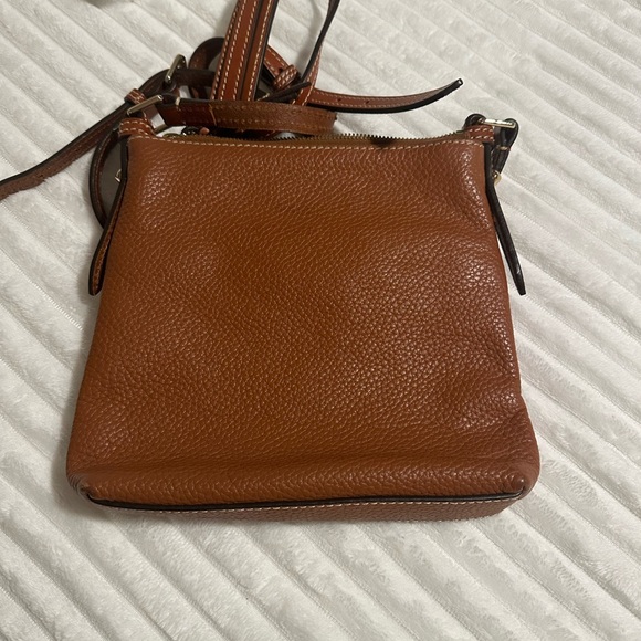 Dooney & Bourke Brown Pebbled Leather Crossbody - Picture 5 of 5
